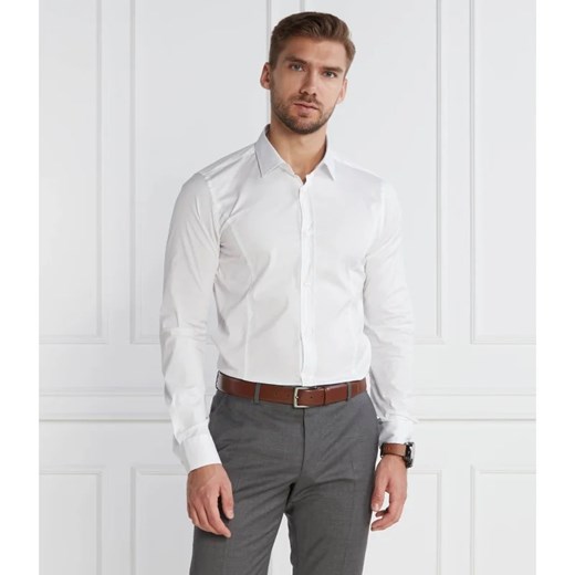 Koszula męska Joop! elegancka z długimi rękawami z elastanu