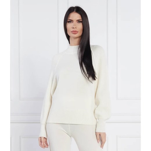 Beatrice B Wełniany sweter | z dodatkiem kaszmiru Beatrice B XS wyprzedaż Gomez Fashion Store