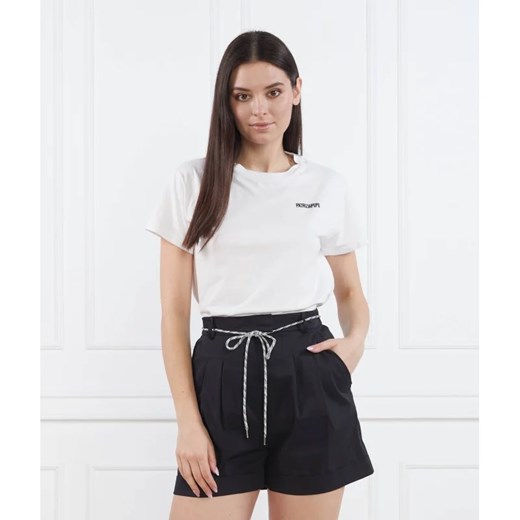 Patrizia Pepe T-shirt | Regular Fit ze sklepu Gomez Fashion Store w kategorii Bluzki damskie - zdjęcie 163985639