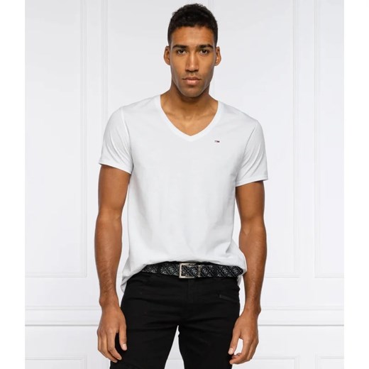 Tommy Jeans T-shirt TJM ORIGINAL JERSEY | Regular Fit ze sklepu Gomez Fashion Store w kategorii T-shirty męskie - zdjęcie 163985755