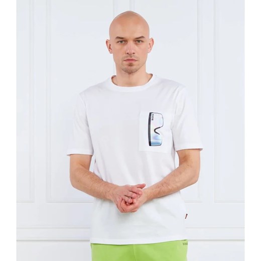 BOSS ORANGE T-shirt TeeVibes | Relaxed fit M wyprzedaż Gomez Fashion Store