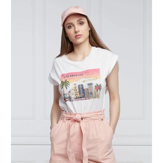 Liu Jo T-shirt | Regular Fit ze sklepu Gomez Fashion Store w kategorii Bluzki damskie - zdjęcie 163985838