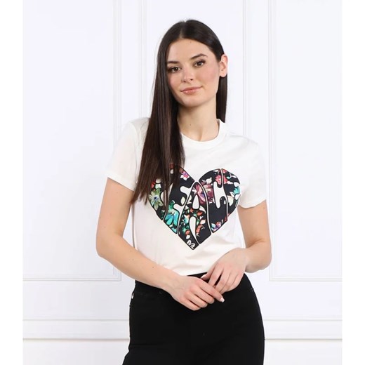 Desigual T-shirt | Regular Fit ze sklepu Gomez Fashion Store w kategorii Bluzki damskie - zdjęcie 163986006