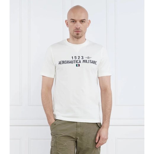 Aeronautica Militare T-shirt | Comfort fit Aeronautica Militare L okazja Gomez Fashion Store