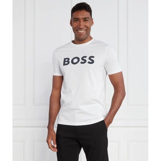 BOSS ORANGE T-shirt Thinking 1 | Regular Fit ze sklepu Gomez Fashion Store w kategorii T-shirty męskie - zdjęcie 163986145