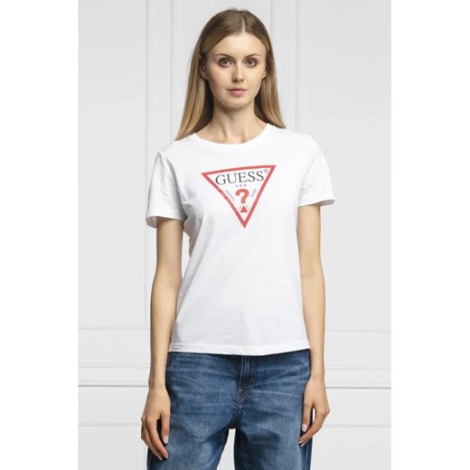 GUESS JEANS T-shirt TATIANA | Regular Fit XS promocja Gomez Fashion Store
