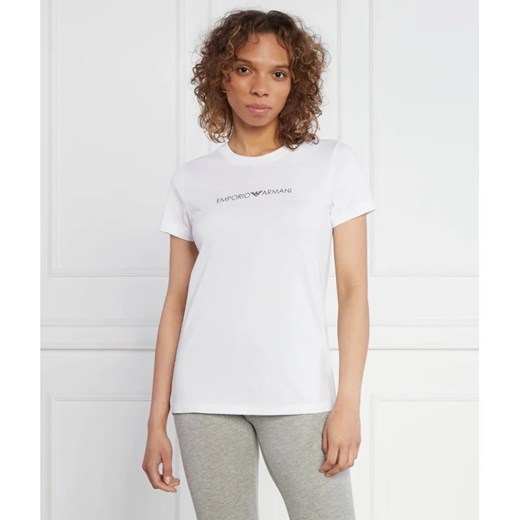 Emporio Armani T-shirt | Regular Fit ze sklepu Gomez Fashion Store w kategorii Bluzki damskie - zdjęcie 163986205