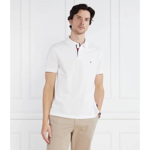 Tommy Hilfiger Polo FLAG UNDER PLACKET | Slim Fit ze sklepu Gomez Fashion Store w kategorii T-shirty męskie - zdjęcie 163986245