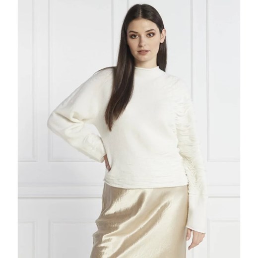 Liviana Conti Wełniany sweter | Relaxed fit | z dodatkiem kaszmiru ze sklepu Gomez Fashion Store w kategorii Swetry damskie - zdjęcie 163986269