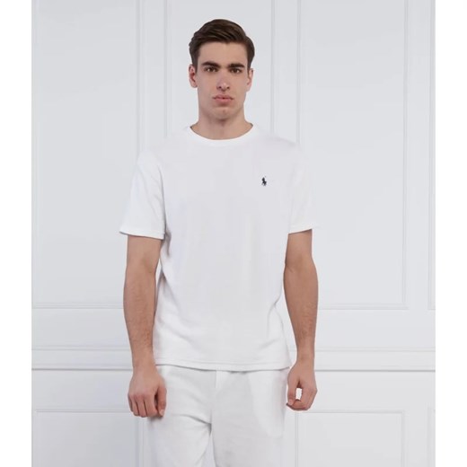 T-shirt męski Polo Ralph Lauren biały z krótkim rękawem 