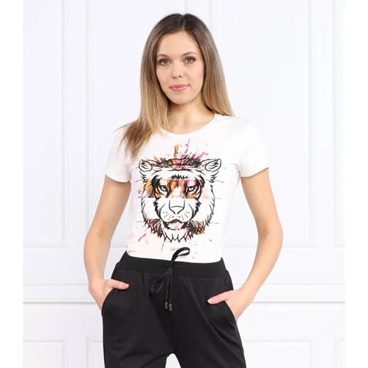 Liu Jo Sport T-shirt | Regular Fit ze sklepu Gomez Fashion Store w kategorii Bluzki damskie - zdjęcie 163986366