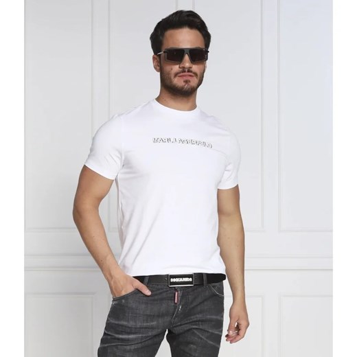 Karl Lagerfeld T-shirt | Regular Fit Karl Lagerfeld XXL promocja Gomez Fashion Store