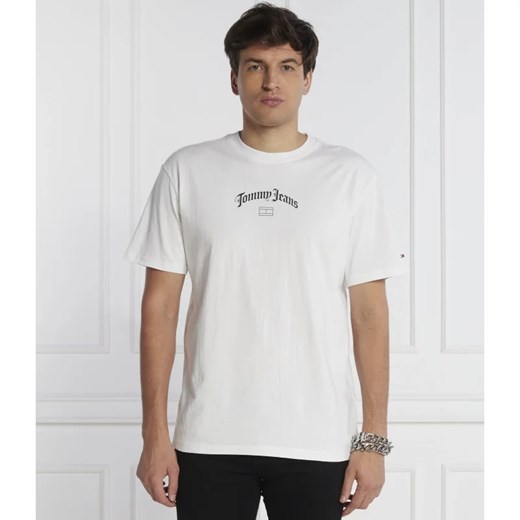 T-shirt męski Tommy Jeans z krótkim rękawem 