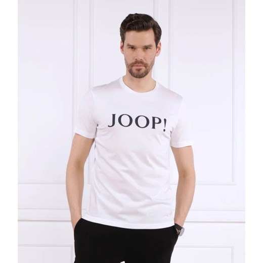 T-shirt męski Joop! biały z krótkim rękawem