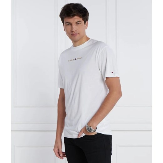 T-shirt męski Tommy Jeans z krótkimi rękawami