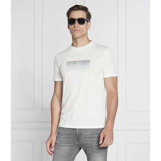 Emporio Armani T-shirt | Regular Fit Emporio Armani XL Gomez Fashion Store wyprzedaż