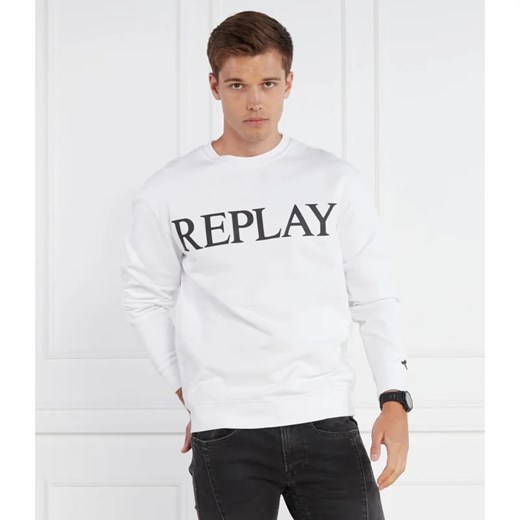 Replay Bluza | Regular Fit ze sklepu Gomez Fashion Store w kategorii Bluzy męskie - zdjęcie 163987009