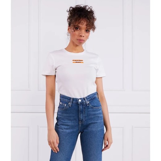Bluzka damska Calvin Klein bawełniana