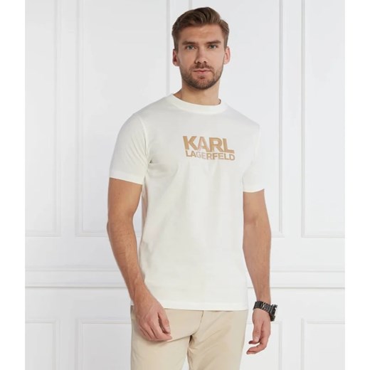 Karl Lagerfeld T-shirt | Regular Fit Karl Lagerfeld XXL Gomez Fashion Store promocja