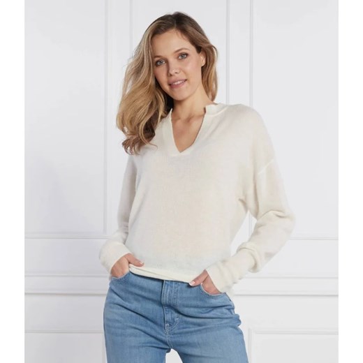 Sweter damski BOSS HUGO casual na jesień