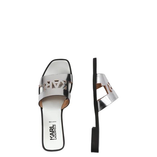 Karl Lagerfeld Skórzane klapki SKOOT II Karl Lagerfeld 38 wyprzedaż Gomez Fashion Store
