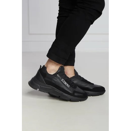 Buty sportowe męskie Iceberg z tkaniny