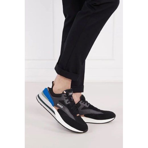 BOSS BLACK Sneakersy Kurt | z dodatkiem skóry 44 promocja Gomez Fashion Store
