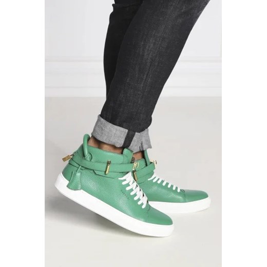 Buscemi Skórzane trampki alce Buscemi 43 wyprzedaż Gomez Fashion Store