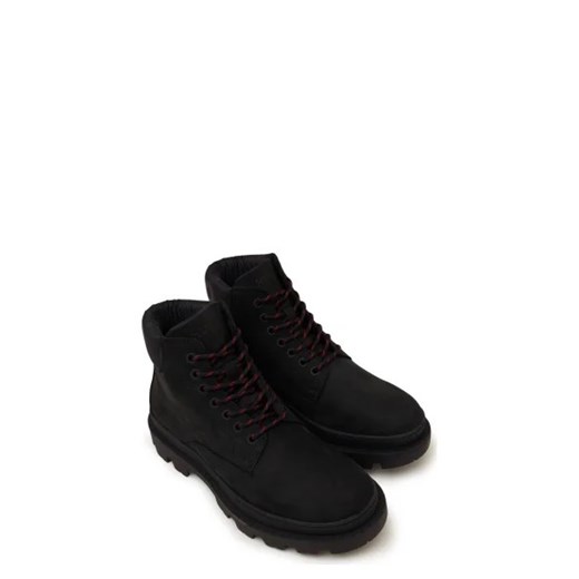 Buty zimowe męskie Hugo Boss z tworzywa sztucznego