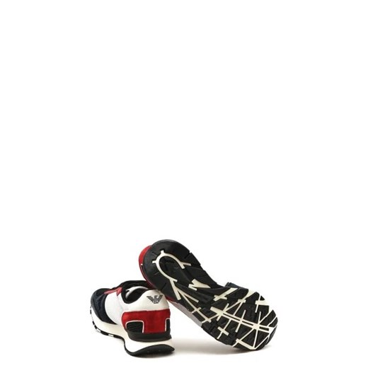 Emporio Armani Sneakersy | z dodatkiem skóry Emporio Armani 44 Gomez Fashion Store promocyjna cena