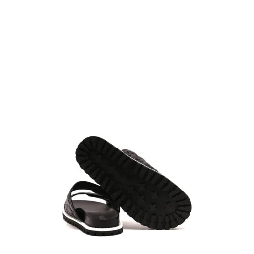 Michael Kors Klapki STARK SLIDE | z dodatkiem skóry Michael Kors 40 Gomez Fashion Store wyprzedaż