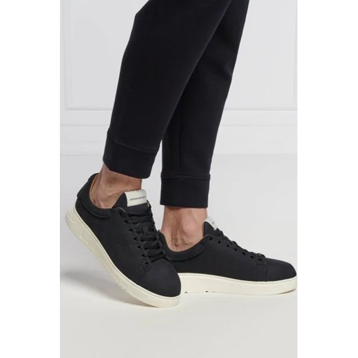 Trampki męskie Emporio Armani z tworzywa sztucznego