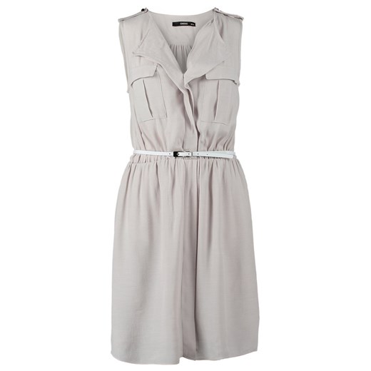 Oasis Sukienka koszulowa grey zalando abstrakcyjne wzory
