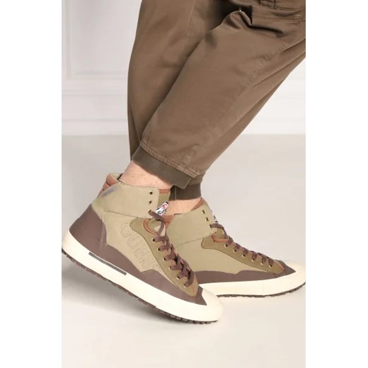 Buty zimowe męskie Guess skórzane