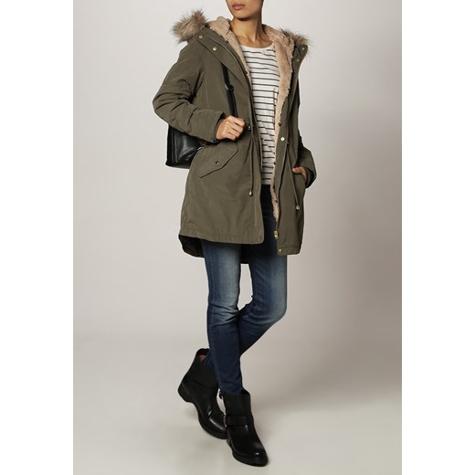 Oasis BELLA Kurtka zimowa khaki zalando szary abstrakcyjne wzory Oasis BELLA Kurtka zimowa khaki zalando szary abstrakcyjne wzory