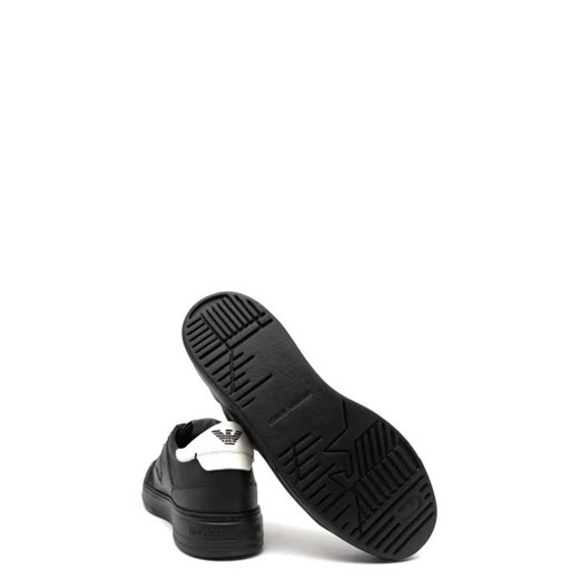 Emporio Armani Skórzane sneakersy Emporio Armani 44 promocyjna cena Gomez Fashion Store