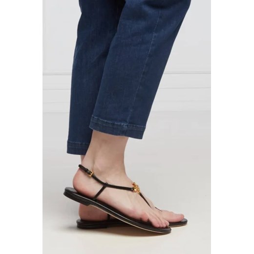 Sandały damskie Tory Burch ze skóry 