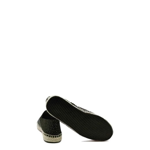 Espadryle męskie Hugo Boss letnie zielone casual bez zapięcia