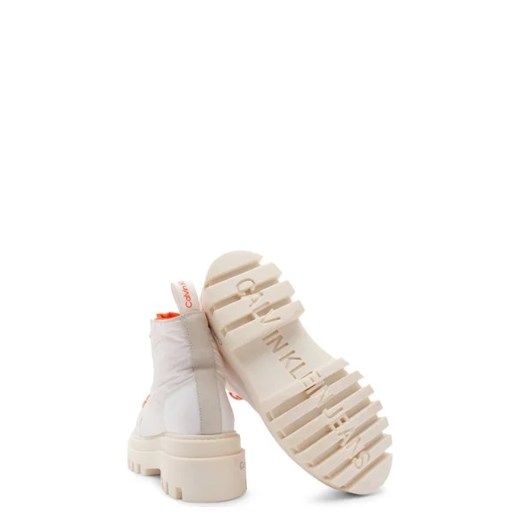 CALVIN KLEIN JEANS Botki TOOTHY COMBAT BOOT SOFTNY | z dodatkiem skóry 41 wyprzedaż Gomez Fashion Store