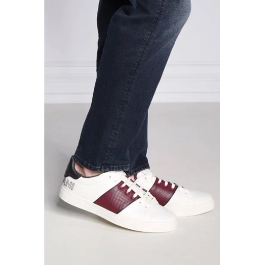 Emporio Armani Skórzane trampki Emporio Armani 43 okazyjna cena Gomez Fashion Store