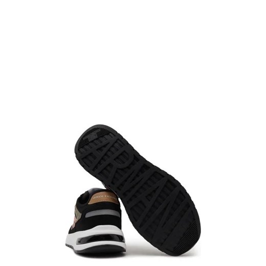 Czarne buty sportowe męskie Armani Exchange 