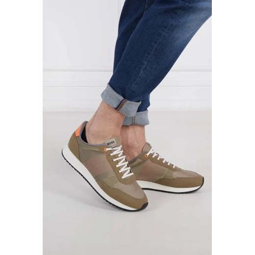 BOSS BLACK Sneakersy Kai 41 promocyjna cena Gomez Fashion Store