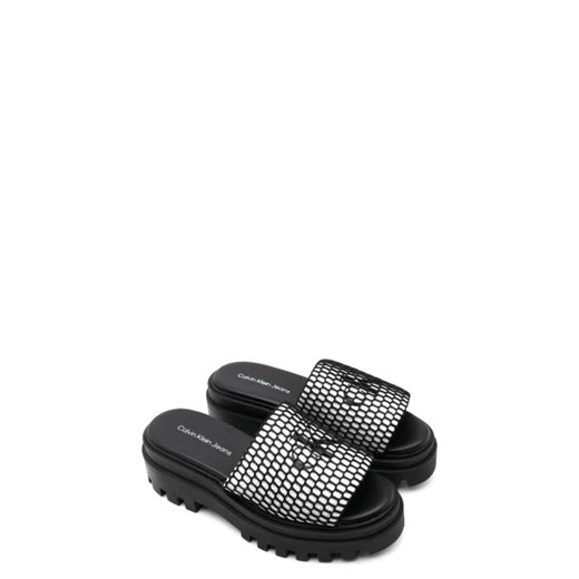 CALVIN KLEIN JEANS Klapki TOOTHY COMBAT 39 okazja Gomez Fashion Store