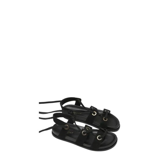 TWINSET Skórzane sandały GLADIATORE Twinset 37 wyprzedaż Gomez Fashion Store
