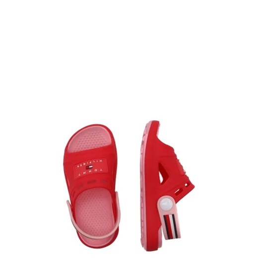 Sandały dziecięce czerwone Tommy Hilfiger z tworzywa sztucznego 