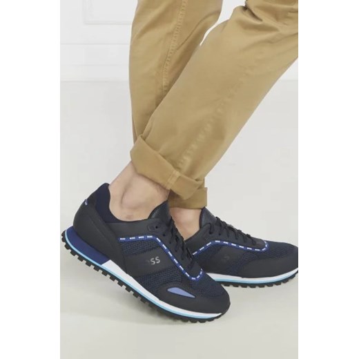 Buty sportowe męskie BOSS HUGO z tworzywa sztucznego