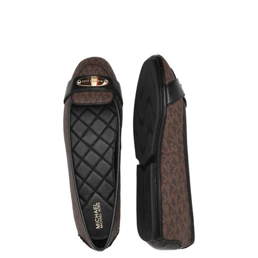 Michael Kors Baleriny PLATE MOC | z dodatkiem skóry Michael Kors 38 wyprzedaż Gomez Fashion Store