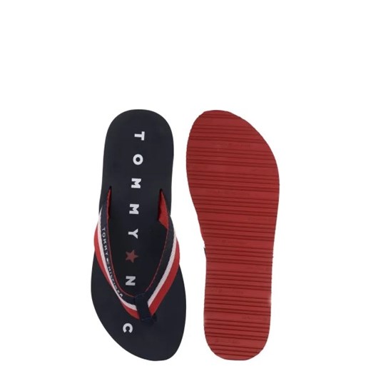Tommy Hilfiger klapki damskie z tkaniny casualowe bez zapięcia