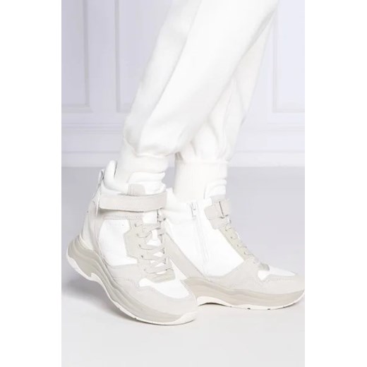 Buty sportowe damskie Guess sneakersy skórzane