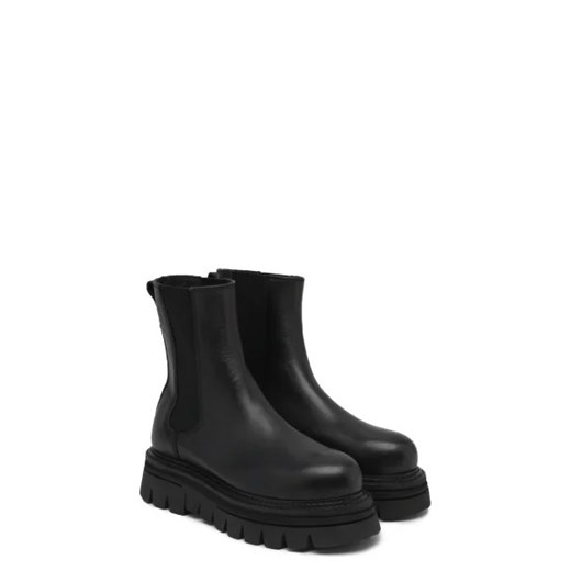 Casadei workery damskie na zimę bez zapięcia